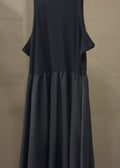 Vestido negro de vuelo VILA - imagen principal