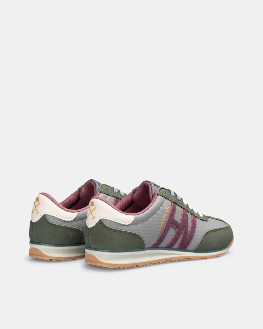Sneaker Brighton Suede Harper & Neyer Crocket Green 4