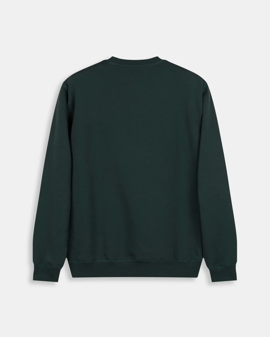 Sudadera Crew-Neck Retro Harper & Neyer Green Forest 5