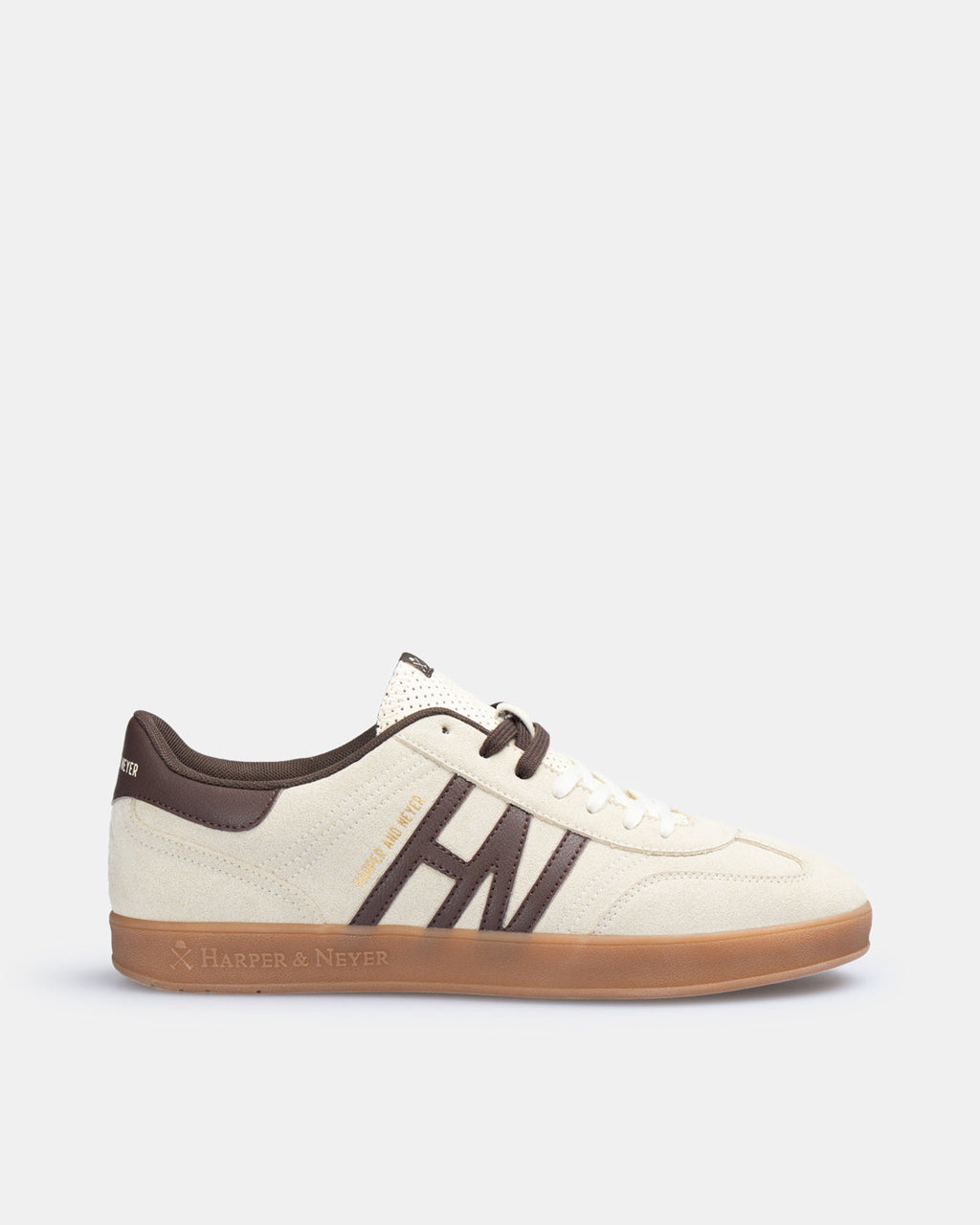 Sneaker Hamptons Suede Harper & Neyer - Buttercream