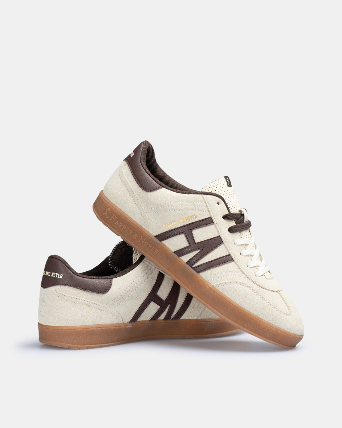 Sneaker Hamptons Suede Harper & Neyer - Buttercream