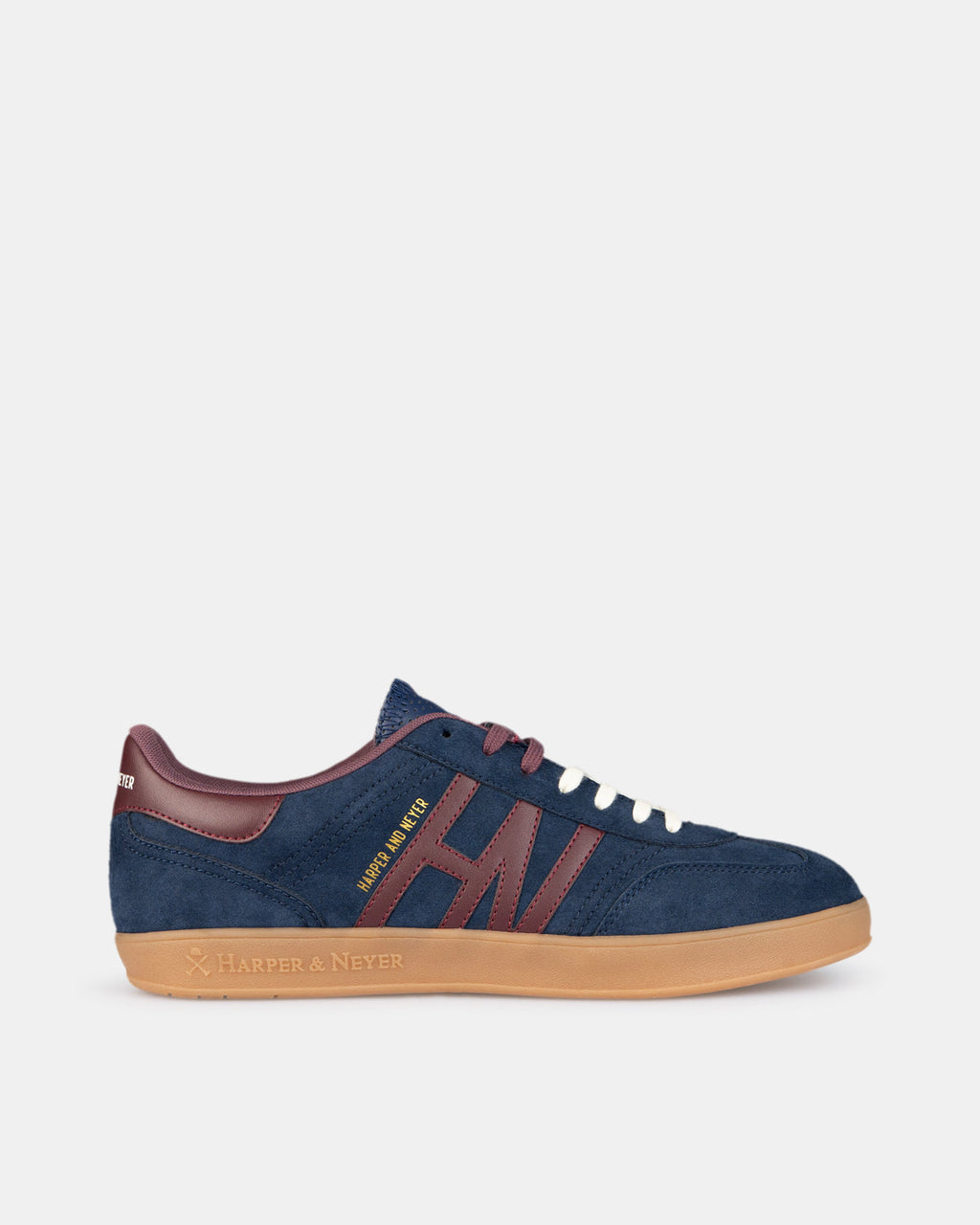 Sneaker Hamptons Suede Harper & Neyer - Midnight Navy