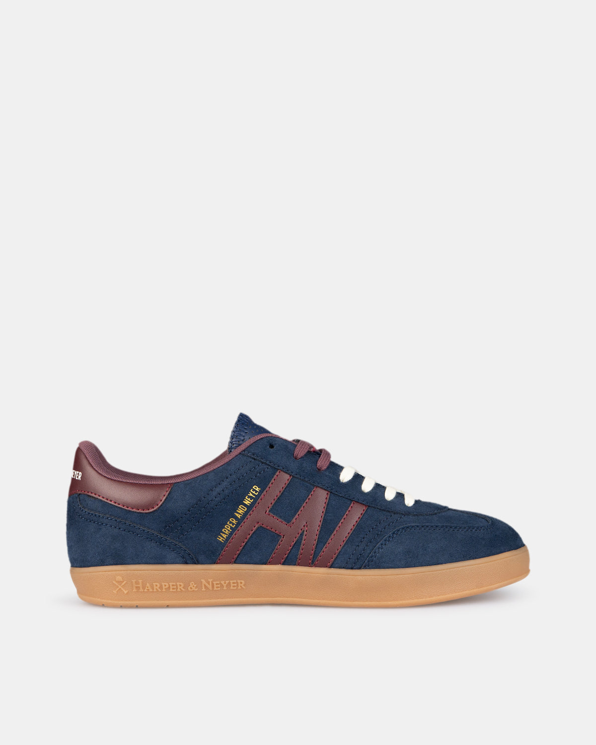 Sneaker Hamptons Suede Harper & Neyer - Midnight Navy