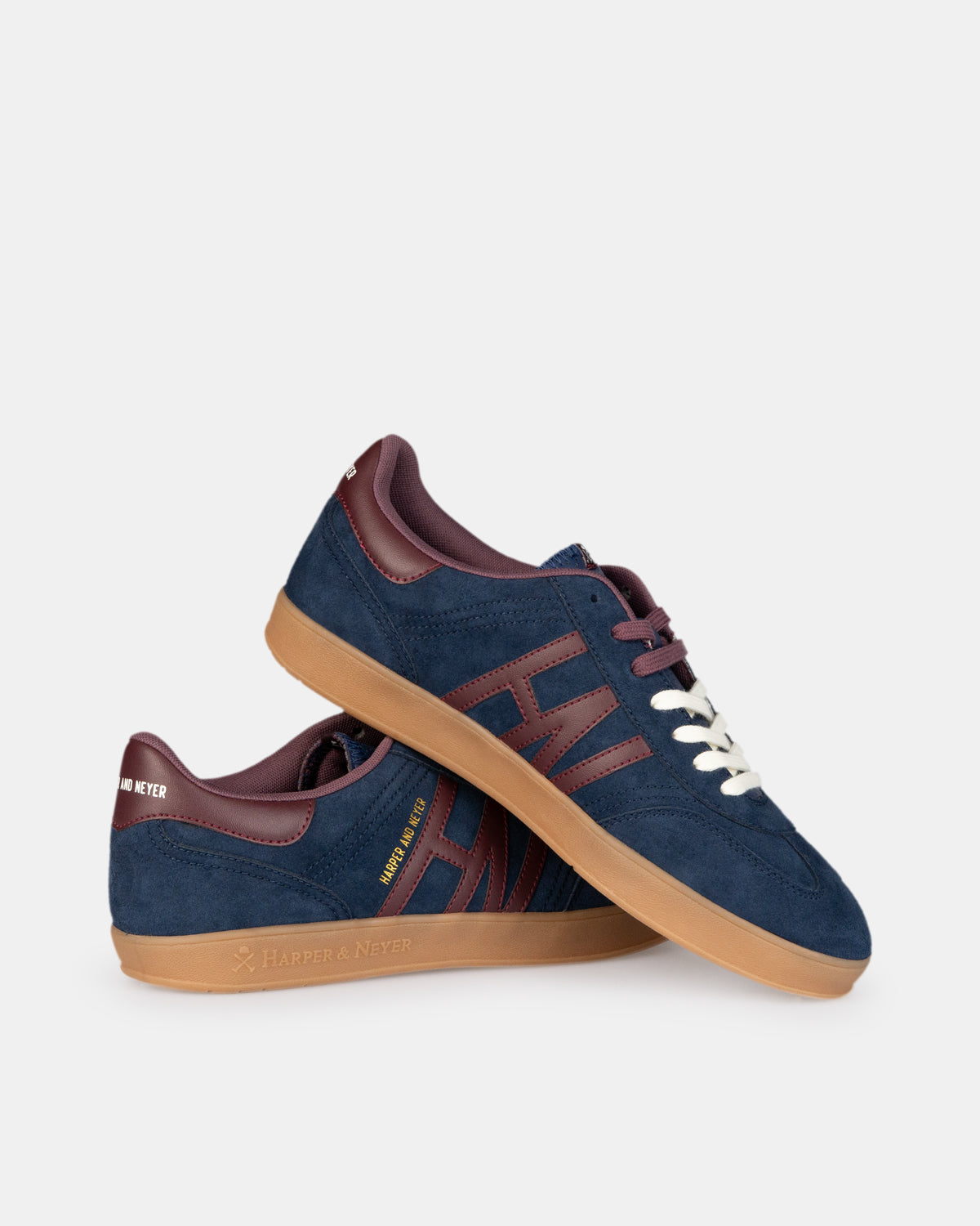 Sneaker Hamptons Suede Harper & Neyer - Midnight Navy