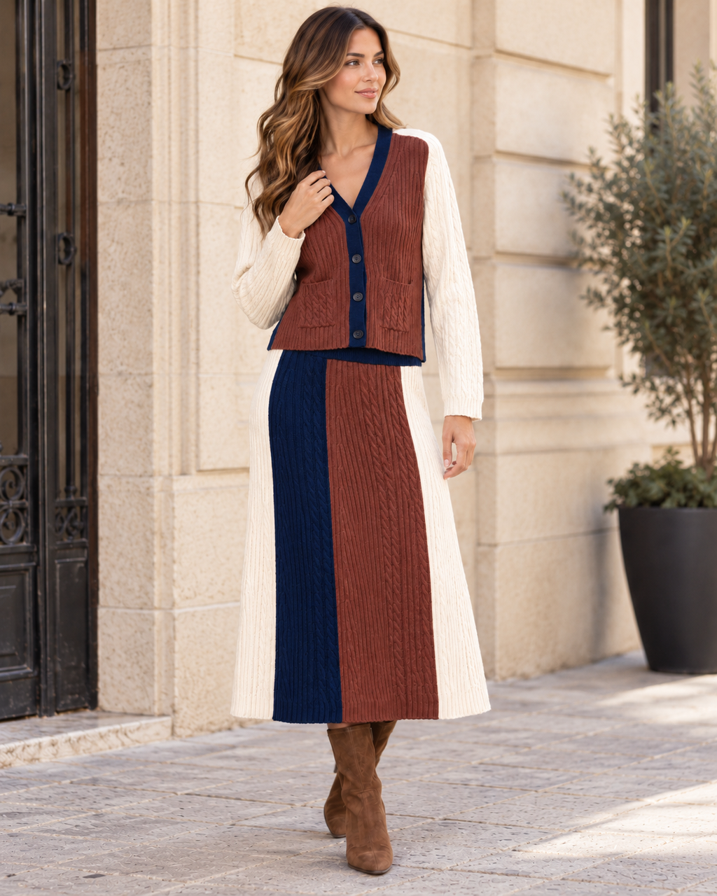 Conjunto MDM tricolor - frontal
