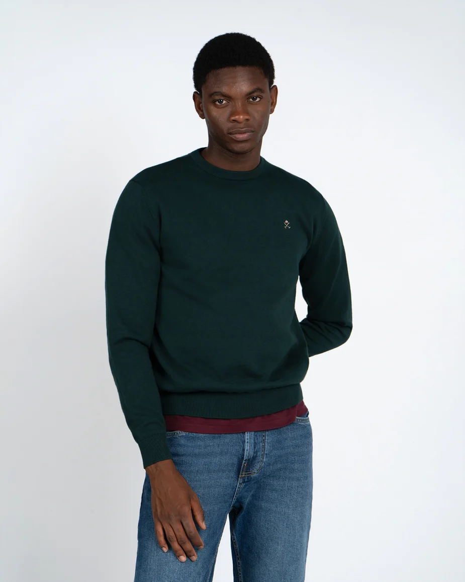 Jersey R Neck Harper & Neyer Green Forest