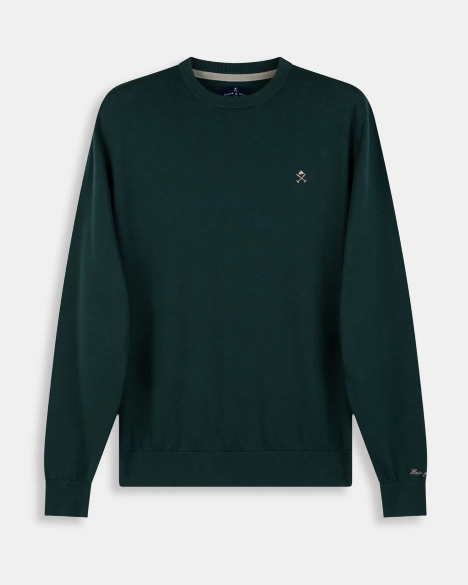 Jersey R Neck Harper & Neyer Green Forest
