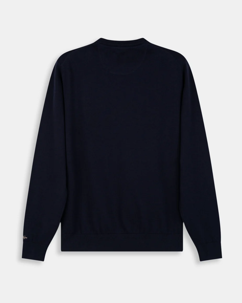 Jersey R Neck Harper & Neyer Navy Blue
