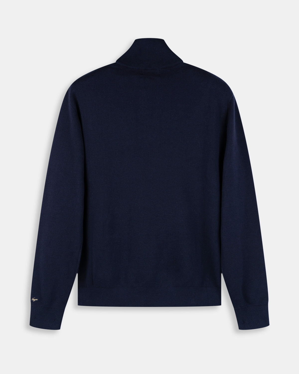 Jersey Zipper Villal Harper & Neyer Navy Blue - imagen 4
